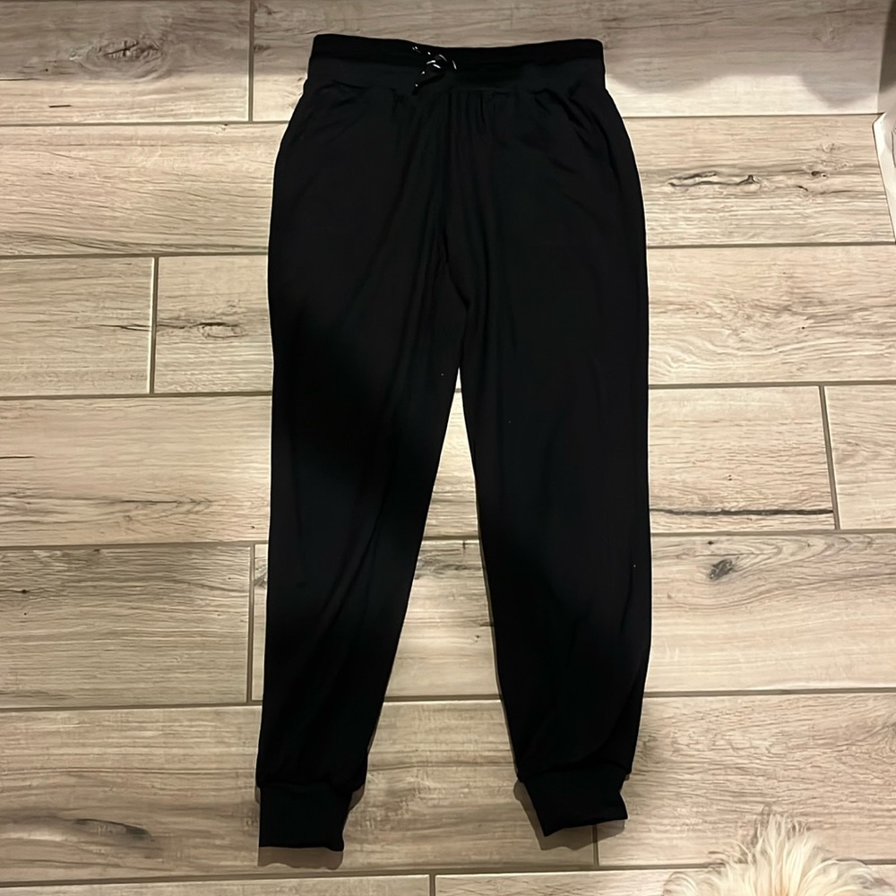 Zella Black Joggers, Kids L(10-12 years old)
